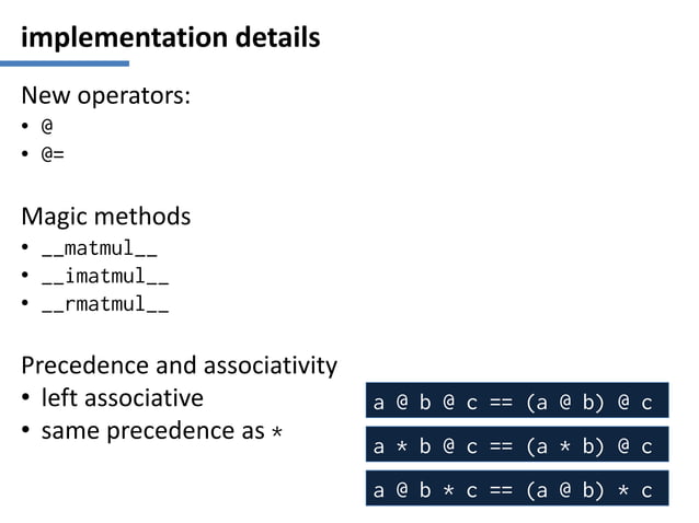 Pep 465 - Matrix Multiplication in Python | PDF | Programming Languages ...
