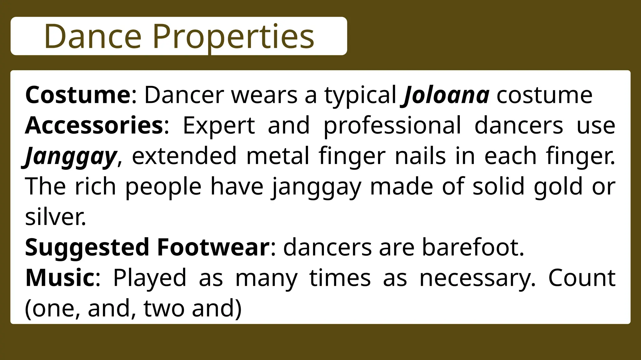 Pangalay is a traditional dance in the PH. | PPTX