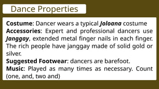 Pangalay is a traditional dance in the PH. | PPTX