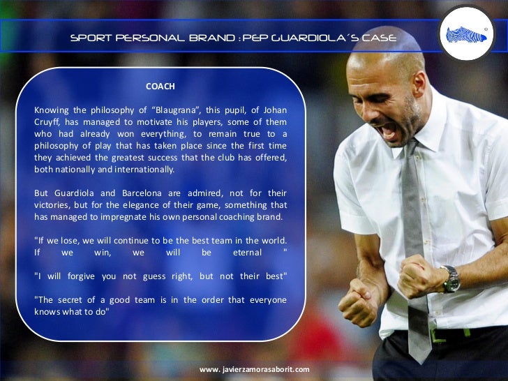 Pep Guardiola Ingles