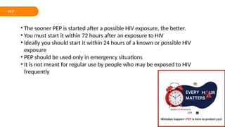 Comprehensive Overview of PEP and ARV in HIV Management and Care | PPTX
