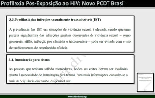 Profilaxia Pós-Exposição ao HIV  Ampliando as Oportunidades de Prevenção