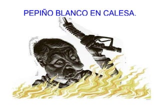 PEPIÑO BLANCO EN CALESA. 