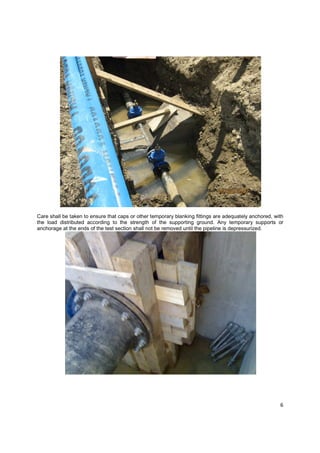 Hydrostatic Pressure Testing Of Pe Pipelines Handbook As Per En805