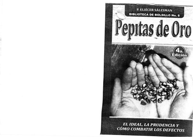 Libro Pepitas De Oro Padre Eliecer Salesman - 