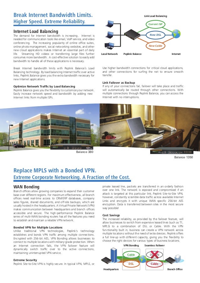 peplink balance 580 datasheet