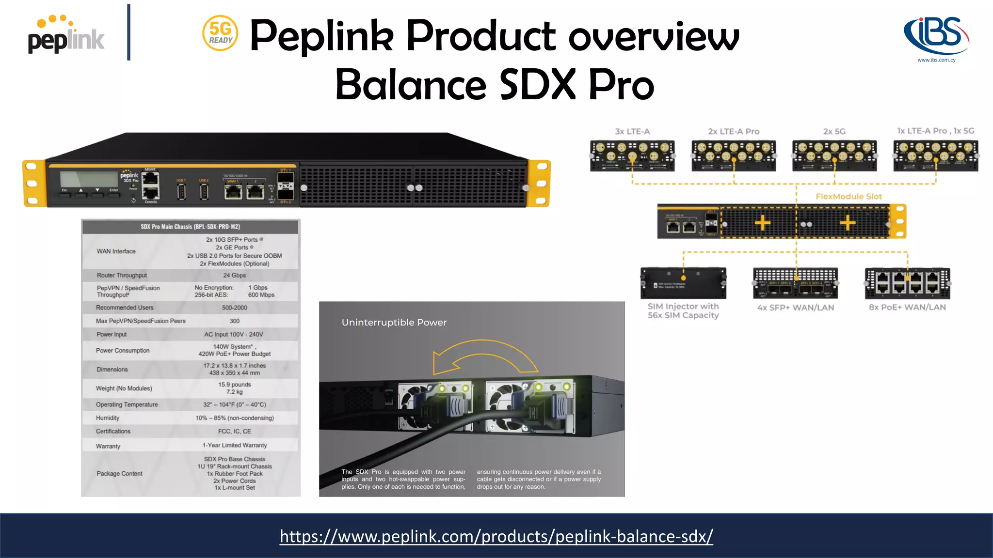 https://www.peplink.com/products/peplink-balance-sdx/
Peplink Product overview
Balance SDX Pro
 