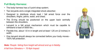 Working at height safety training PPT for construction | PPTX