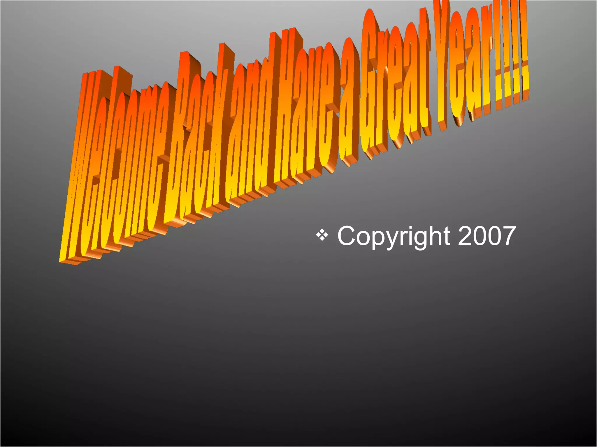    Copyright 2007
 