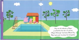 Peppa Pig va a la piscina