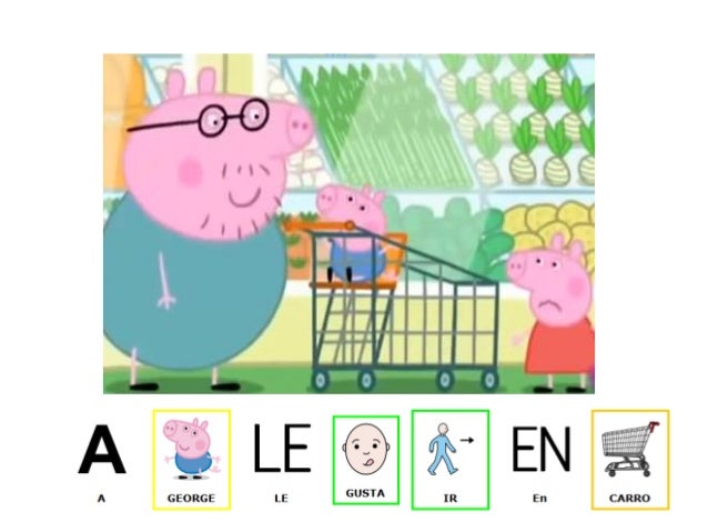 carrito compra peppa pig