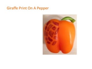 Giraffe Print On A Pepper

 
