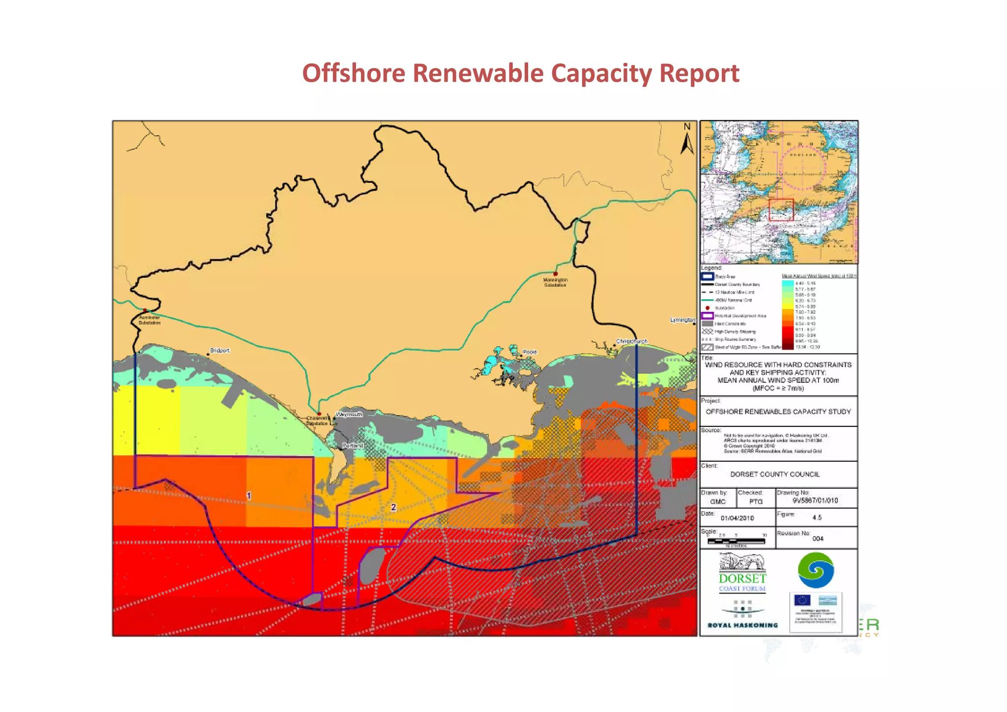 Offshore Renewable Capacity Report
 