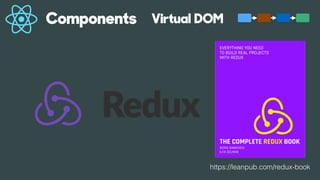 Virtual DOMComponents
https://leanpub.com/redux-book
 