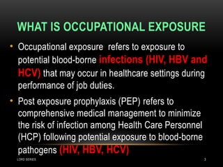 PEP PRESENTATION FOR HEALTH CARE WORKERS | PPTX