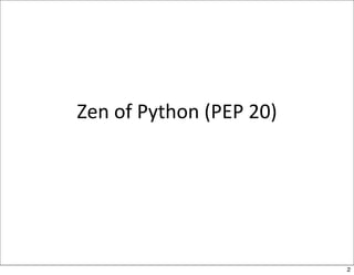 PEP Presentation for PythonKC | PDF | Web Design and HTML | Internet