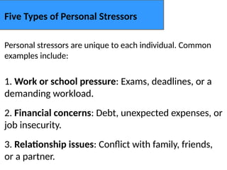 Peronal Stress Examples PE presentation school -WPS Office.pptx