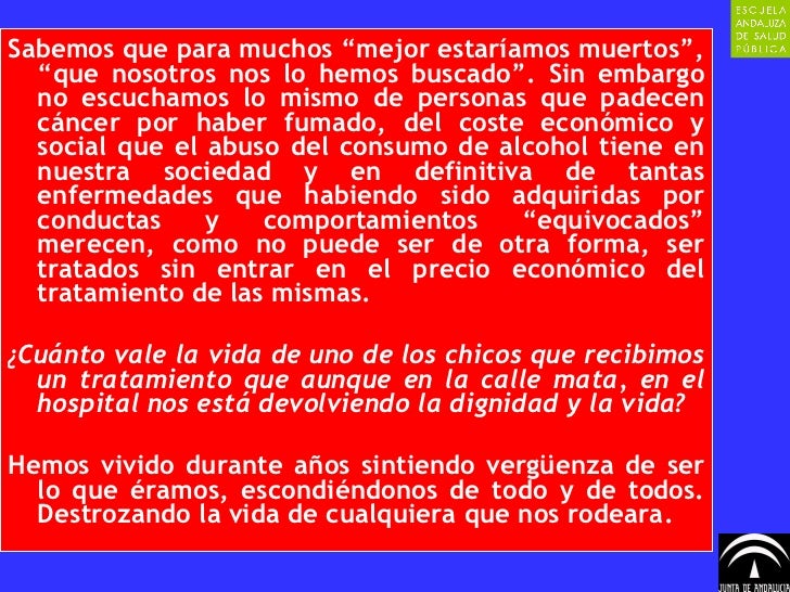 La clínica a la dependencia alcohólica