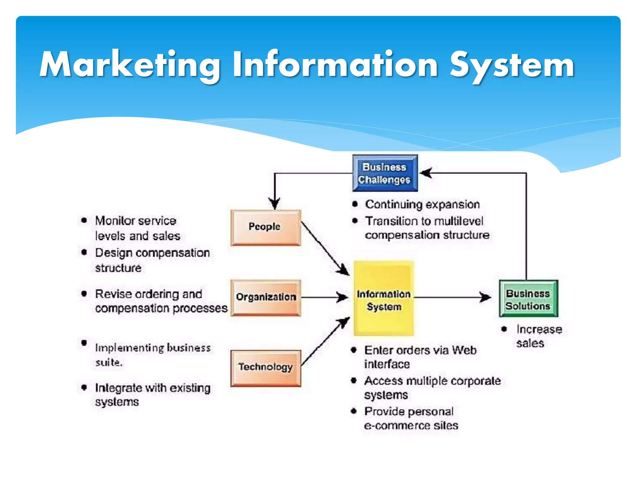 Marketing Information System
 