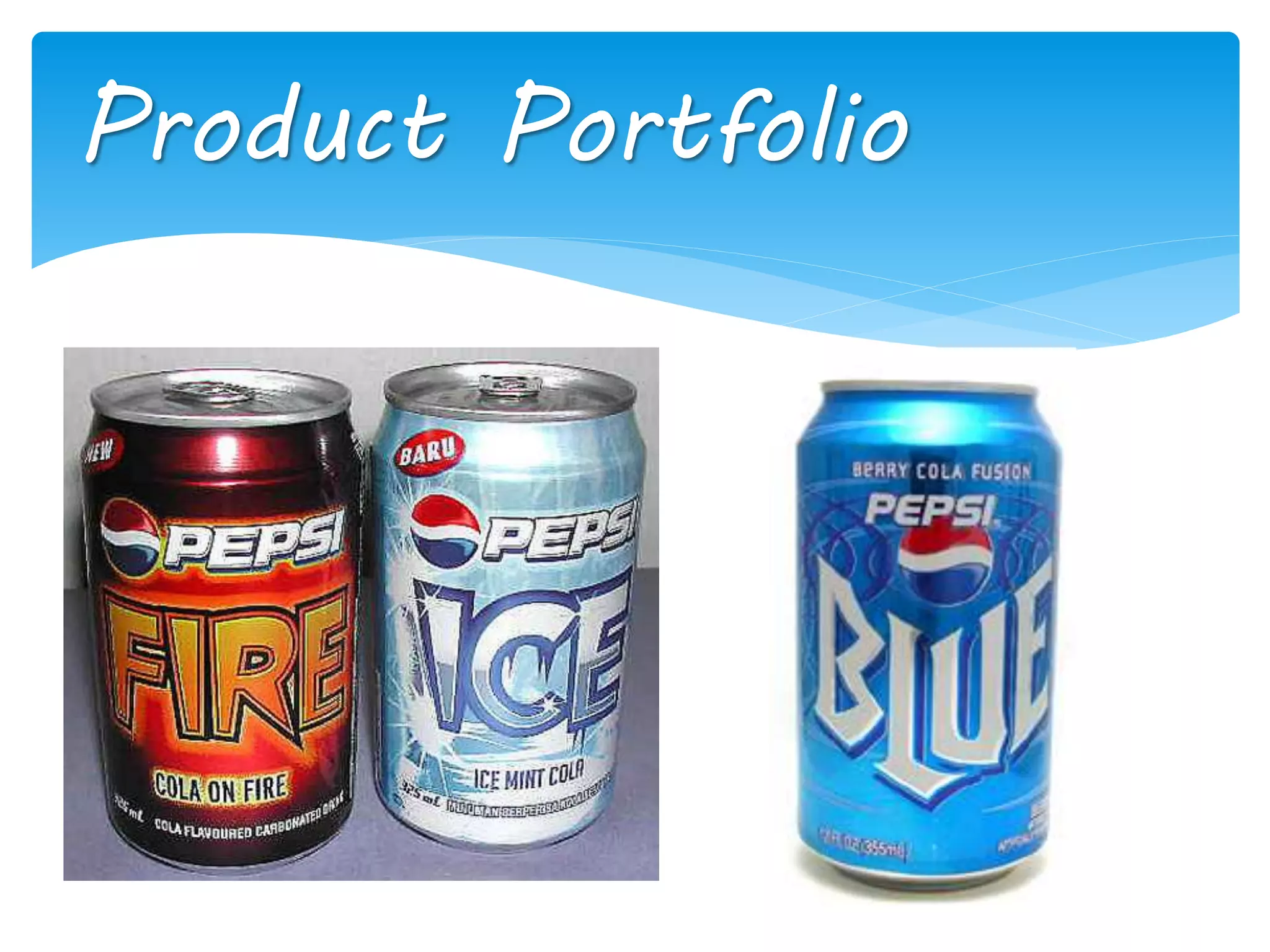 Product Portfolio
 