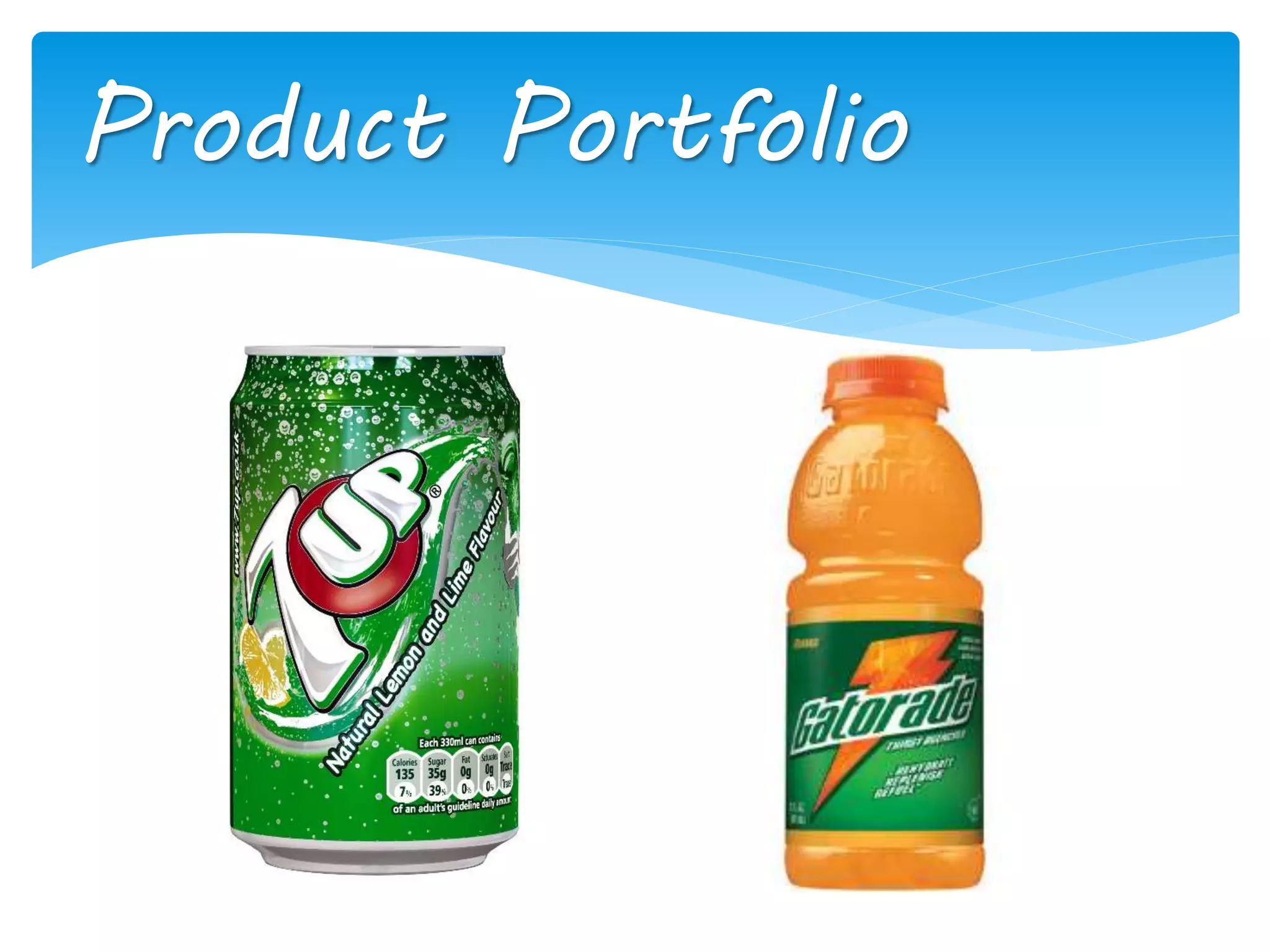 Product Portfolio
 