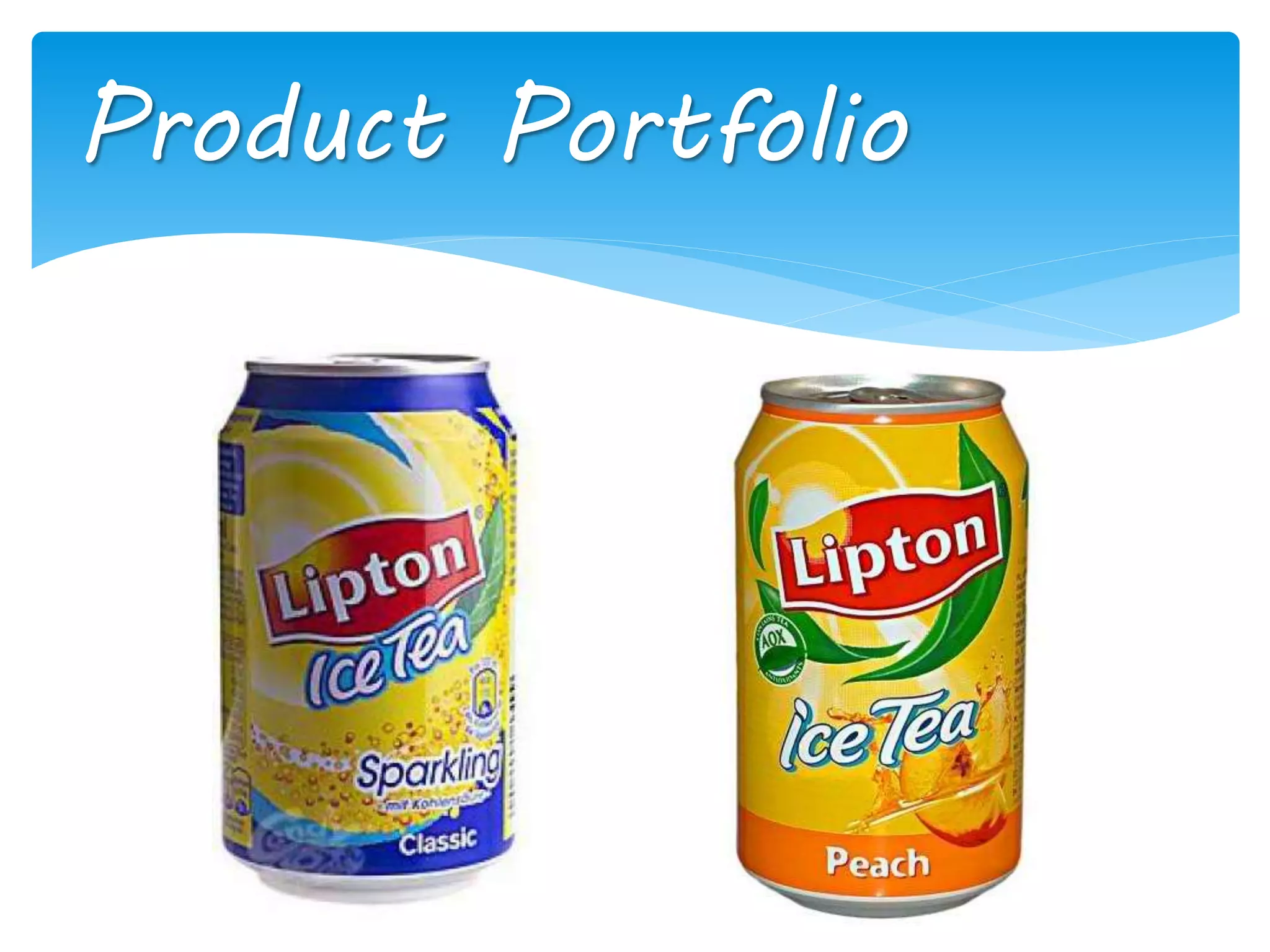 Product Portfolio
 