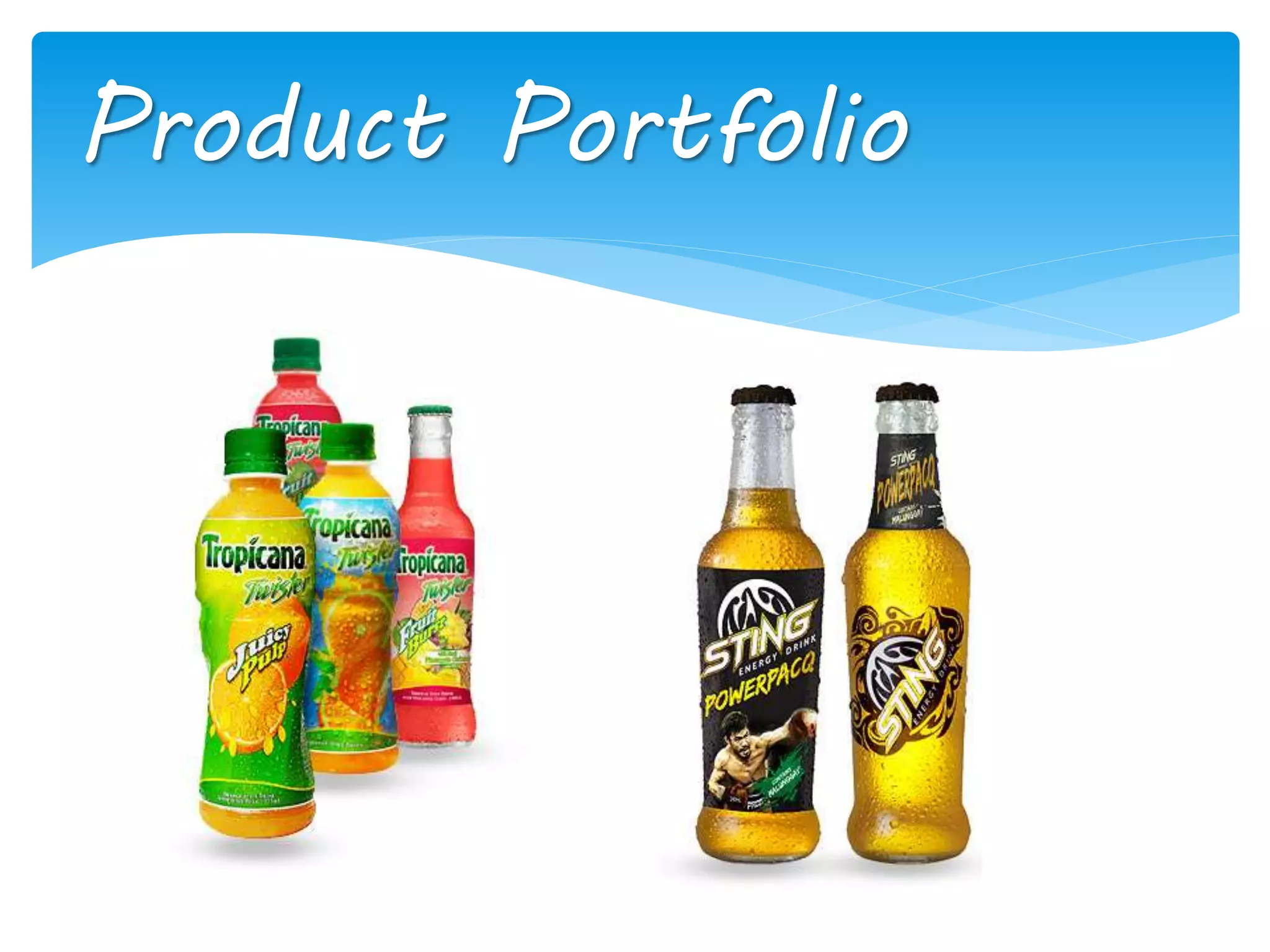 Product Portfolio
 