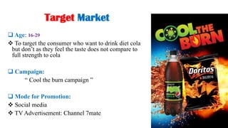 Powerpoint Intro Slide Branded Pepsi across of borders | PPTX