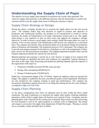 pepsi-logistics.pdf | Logistics | Business