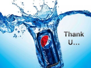 PEPSI's Entry into India_UAS,Bengaluru