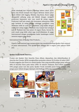 PepsiCo dan Dampaknya pada Pasar Minuman Sehat dan Natural