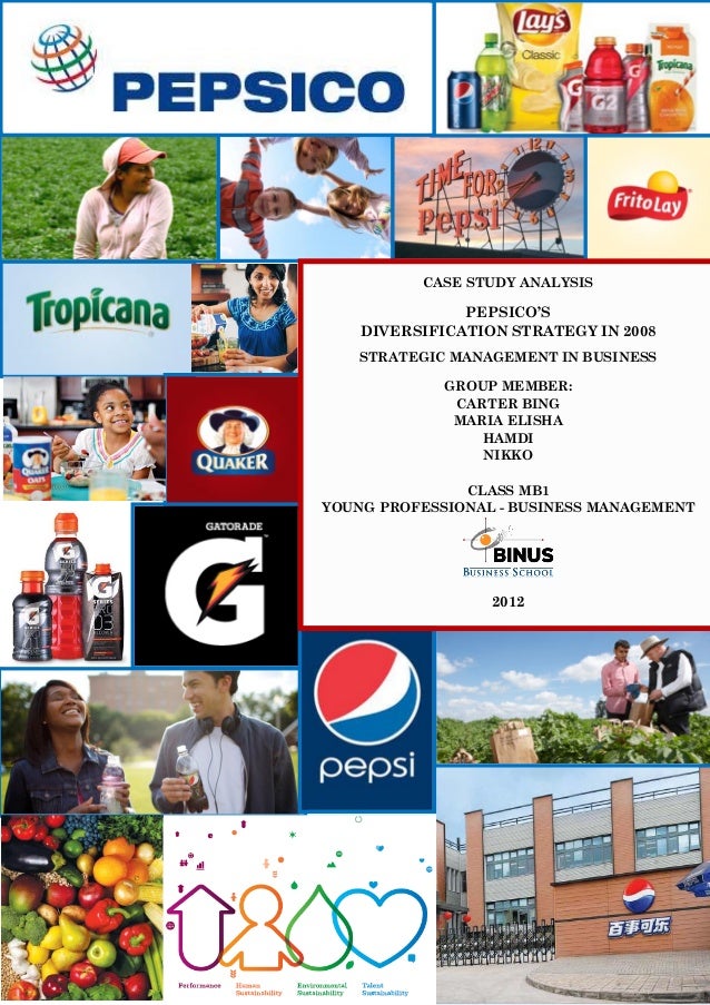 a strategic case study on pepsico