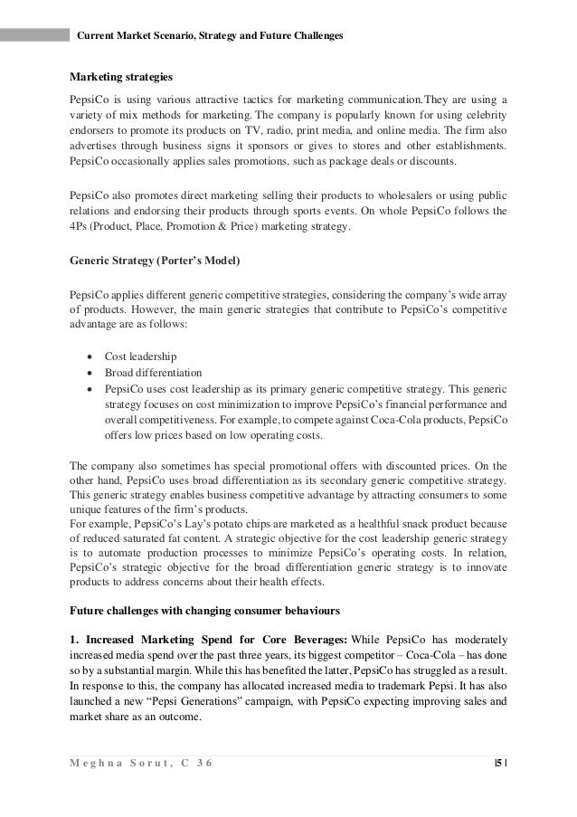 Pepsico strategy picture