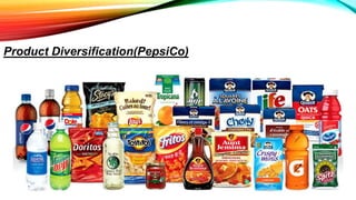 Product Diversification(PepsiCo)
 