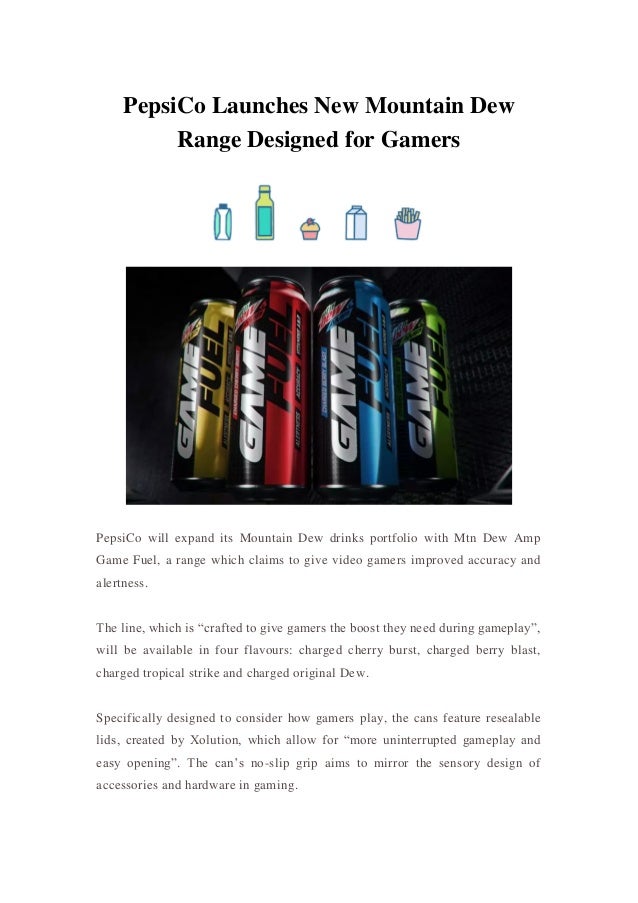 pepsico launches new mountain