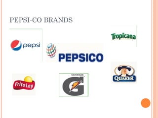 PEPSI-CO BRANDS
 