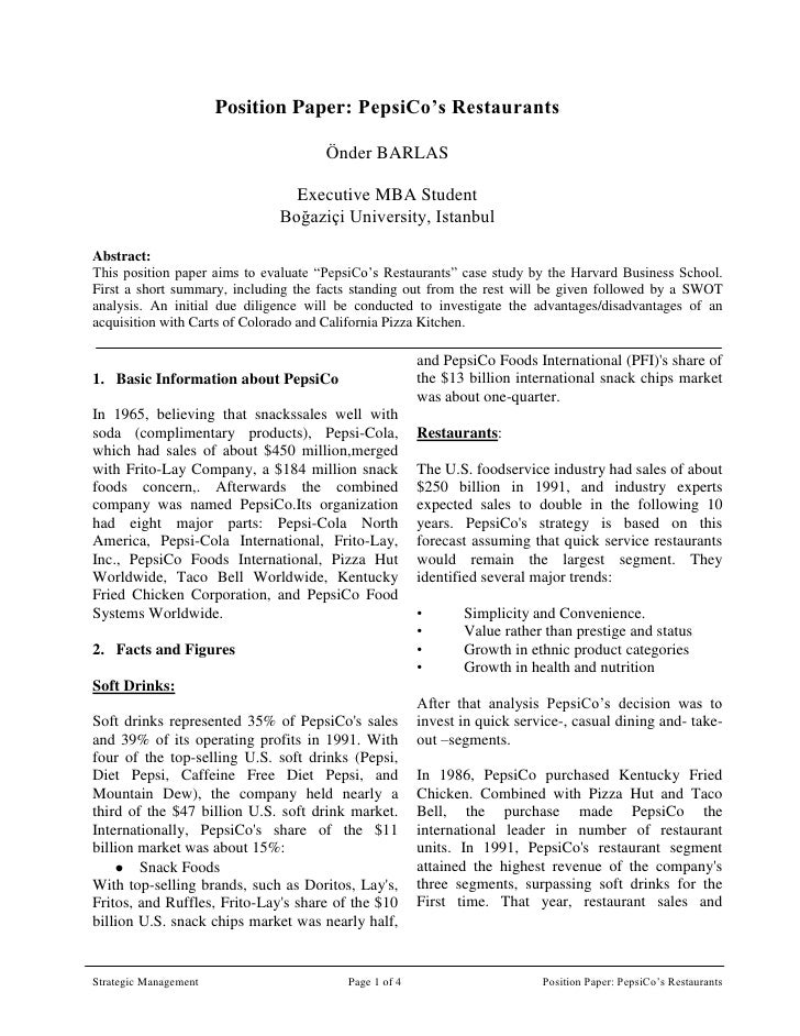 California Pizza Kitchen Case Analysis California Pizza Kitchen Case Analysis