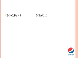  Mr.C.David MBA/010
 