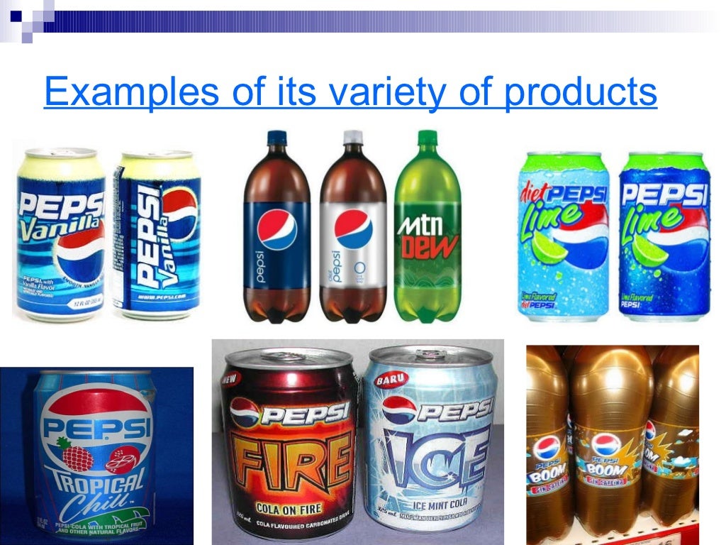 Pepsi marketing mix