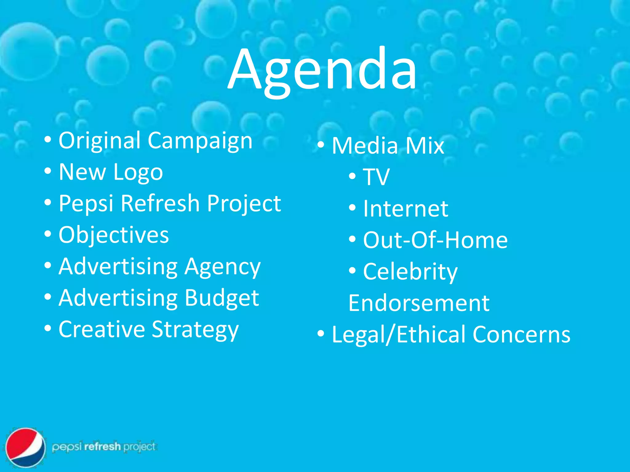 Agenda Original Campaign