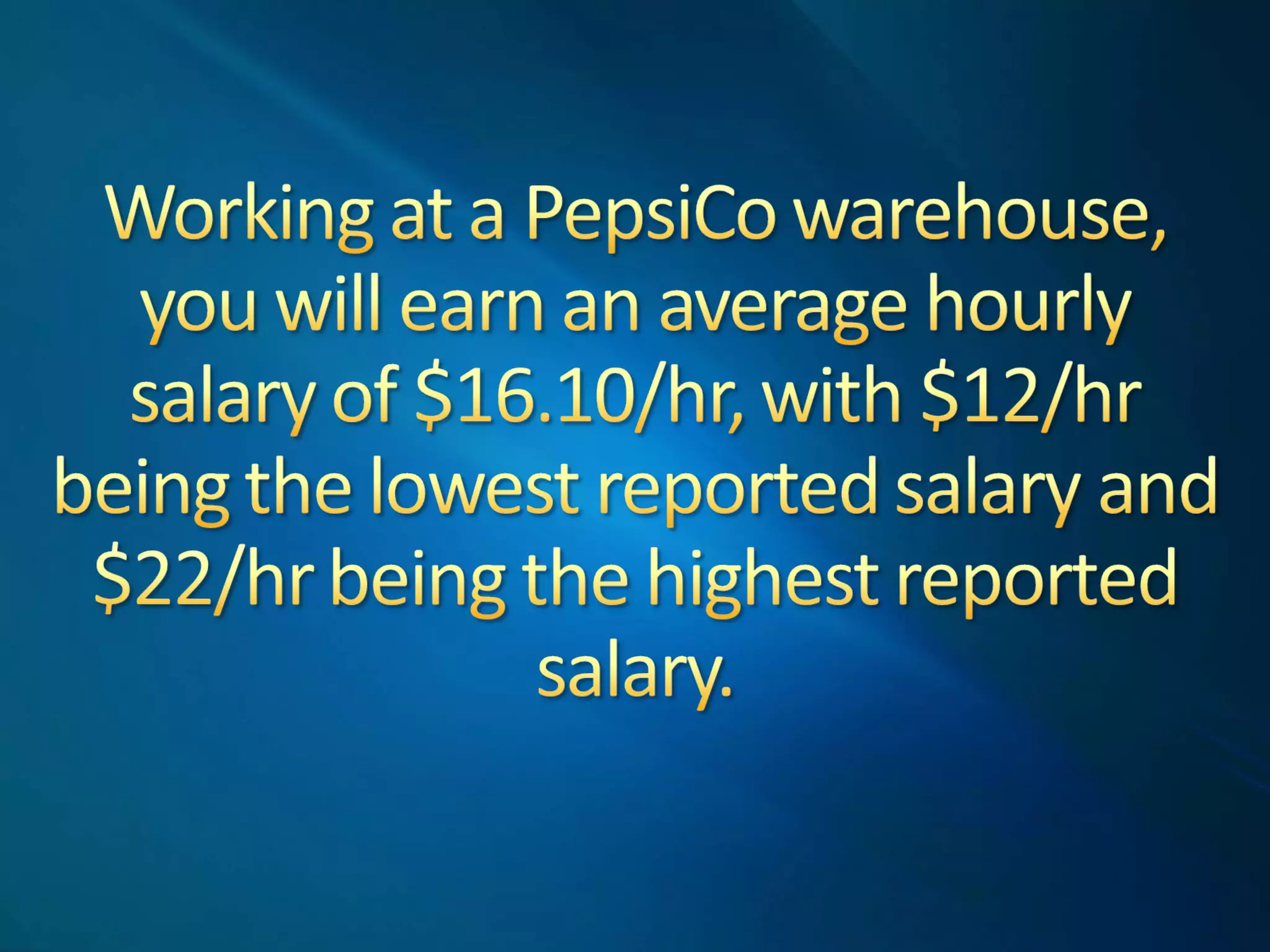 Pepsi Warehouse Jobs Opportunity | PPT