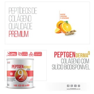 Peptídeos de Colágenos com Silício Biodisponível