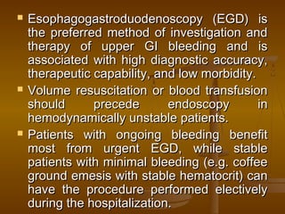 Egd Risks Peptic ulcer | PPT