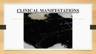 CLINICAL MANIFESTATIONS
 