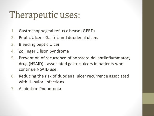 Peptic ulcer disease and acid suppression therapy