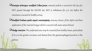 Graham's Patch PEPTIC ULCER DISEASE (PUD) | PPTX