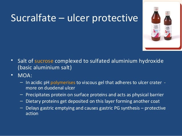 Ulcer Medicine Carafate
