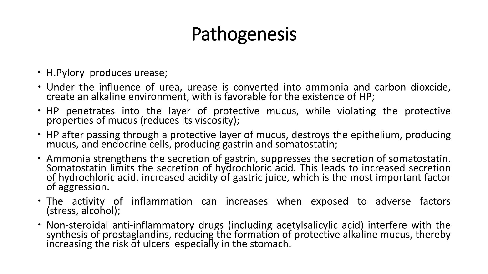 Peptic ulcer of stomach and duodenum | PPTX