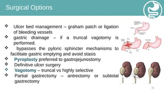 Graham's Patch Peptic ulcer presentation by UOS Students | PPTX