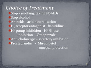 Peptic ulcers | PPTX